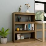vidaXL Bibliotecă/Separator cameră, maro miere, 100x30x103 cm lemn pin (808216) Biblioteca
