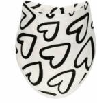 T-Tomi BIO Bambusz nyálkendő Black hearts