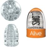 Alive Shot mini maszturbátor, semleges nyílással (áttetsző) - szeresdmagad