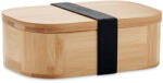 EVERESTUS Caserola pentru pranz, Everestus, 22FEB0048, 650 ml, 18x11.5x5.5 cm, Bambus, Natur (EVE01-MO6377-40)