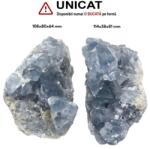  Celestit Cristal Natural Brut - 108-114 x 58-80 x 64-81 mm - ( XXL ) - 1 Buc