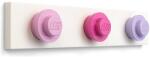 LEGO® Fali fogasléc - világos rózsaszín, sötét rózsaszín, lila (41110002)