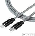 Tactical kevlár USB-C/Lightning MFI kábel, 1m (57983104175)