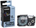 Casio Feliratozó szalag CASIO XR 18 X1 18mm x 8m átlátszó alapon fekete írásszín (10000322) - homeofficeshop