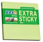 STICK N Öntapadó jegyzettömb STICK`N extra erős 76x76mm újrahasznosított pasztell zöld 90 lap (21602) - homeofficeshop