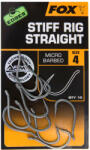FOX Carlig Fox Edges Stiff Rig Straight Barbless Nr. 8 (CHK166)