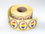 Label Print Rola etichete autoadezive personalizate Fabricat in Romania , diametru 40 mm, 1000 buc rola (06905631016701)