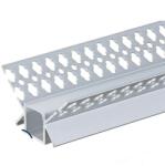 Optonica LED profilú gipszkarton belső sarok eloxált 2m SET 5166 (5166) - optonica