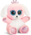 Keel Toys Jucarie de plus Keel toys Animotsu - Labrador cu o coronita, roz, 15 cm (SF6646)