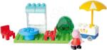 BIG Építőjáték Peppa Pig Basic Set PlayBig Bloxx BIG cukrászda figurával 1, 5-5 évesnek (BIG57167-C)