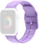  Curea din RUBBER Apple Watch 7 (45 mm) / 6 / SE / 5/4 (44 mm) / 3/2/1 (42 mm) violet