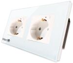Mentor Priza Smart wireless Mentor ES016 dubla incastrata WiFi 16A 2000W (MMDES016)