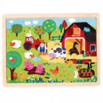 Topbright Animation Corporation Fa puzzle Tanyavilág (JH22257_1)