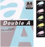 Double A Hartie colorata A4, asortata DOUBLE A Colour Premium Rainbow Pastel, 80 g/mp, 100 coli/top