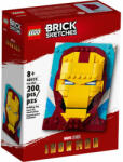 LEGO Brick Sketches - Marvel Studios - Iron Man (40535) LEGO