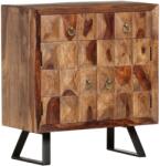 vidaXL Dulap lateral, 70x35x75 cm, lemn masiv de sheesham (286144) Comoda