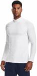 Under Armour Tricou pentru bărbați ColdGear Armour Fitted Mock White XXL