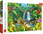 Trefl Puzzle Trefl 2000 Padurea Tropicala (27104) - nebunici Puzzle