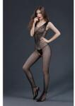 Moonlight Bodystocking Crotchless Model 01 Negru OS