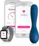 OhMiBod Vibrator Blue Motion Nex 2 Bluetooth Control Free App Silicon Albastru Vibrator