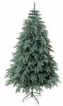 Lenjerii Brad artificial de Craciun, conifer, verde + alb, 180 cm, suport inclus - DEM8065080
