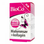 BioCo Hialuronsav + Kollagén kapszula 30 db