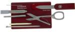 Victorinox Multifunkciós szerszámkészlet bankkártya formában, 10 funkcióval, Victorinox 0.7122. T2 Rubin