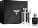 Prada L´Homme Ajándékszett, Eau de Toilette 100ml + Eau de Toilette 10ml + krémtusfürdő 100ml, férfi