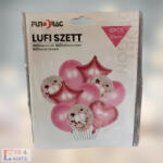  Pink lufi szett - 10 db-os