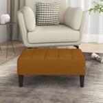 vidaXL Taburet, maro, 78x56x32 cm, catifea (337797) Canapea