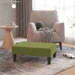 vidaXL Taburet, verde deschis, 78x56x32 cm, catifea (337690) Canapea