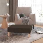 vidaXL Taburet, maro închis, 78x56x32 cm, material textil (337679) Canapea