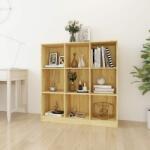 vidaXL Bibliotecă/Separator cameră, 104x33, 5x110 cm, lemn masiv pin (809972) Biblioteca