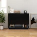 vidaXL Servantă, negru, 97x31x75 cm, PAL (809531) Comoda