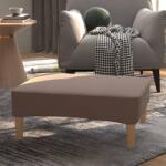 vidaXL Taburet, gri taupe, 78x56x32 cm, material textil (337725) Canapea