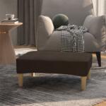 vidaXL Taburet, maro închis, 78x56x32 cm, material textil (337804) Canapea