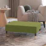 vidaXL Taburet, verde deschis, 78x56x32 cm, catifea (337701) Canapea