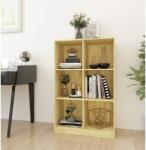 vidaXL Bibliotecă, 70x33x110 cm, lemn masiv de pin (809954) Biblioteca