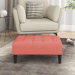 vidaXL Taburet, roz, 78x56x32 cm, catifea (337793) Canapea