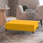 vidaXL Taburet, galben, 78x56x32 cm, catifea (337705) Canapea