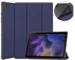  LEATHER Flip din Samsung Galaxy Tab A8 (SM-X205 / SM-X200) albastra