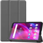  Husă din LEATHER pentru Lenovo Tab M7 3rd Gen gri