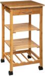 5five Simple Smart Etajera Weldy, bambus, 38 x D 37 x H 90 cm Raft