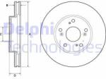 DELPHI Disc frana DELPHI BG4741C (BG4741C) - automobilus