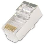 VCOM конектори UTP connectors Cat6 STP/Shielded/RJ45 - 20pcs pack - NM026-20pcs (NM026-20pcs) - dig