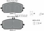 TEXTAR set placute frana, frana disc TEXTAR 2294401 (2294401)