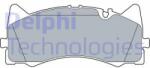 DELPHI set placute frana, frana disc DELPHI LP3527 (LP3527)