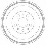 TRW Tambur frana TRW DB4563 (DB4563) - automobilus