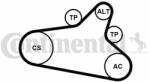 Continental Ctam Set curea transmisie cu caneluri CONTINENTAL CTAM 6PK1020 EXTRA K1 (6PK1020 EXTRA K1) - automobilus