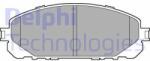 DELPHI set placute frana, frana disc DELPHI LP3271 (LP3271)
